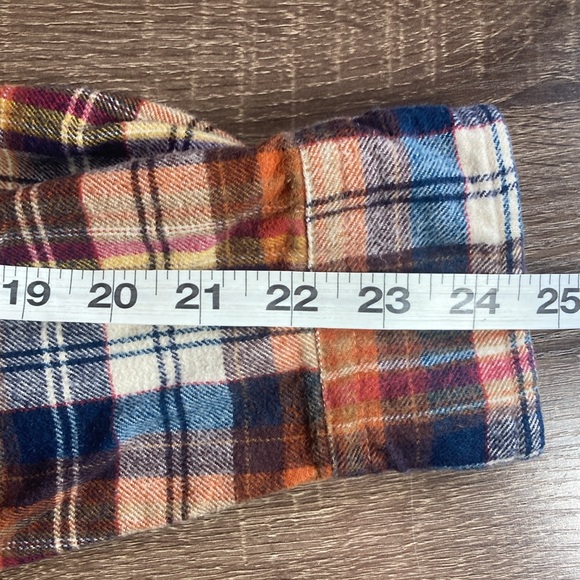 Mens EUC Red Head Brand Co Multi Colored Flannel Large - Picture 4 of 7